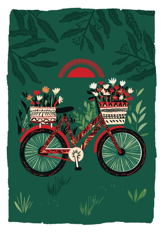 Bicycle Gift Giving Card