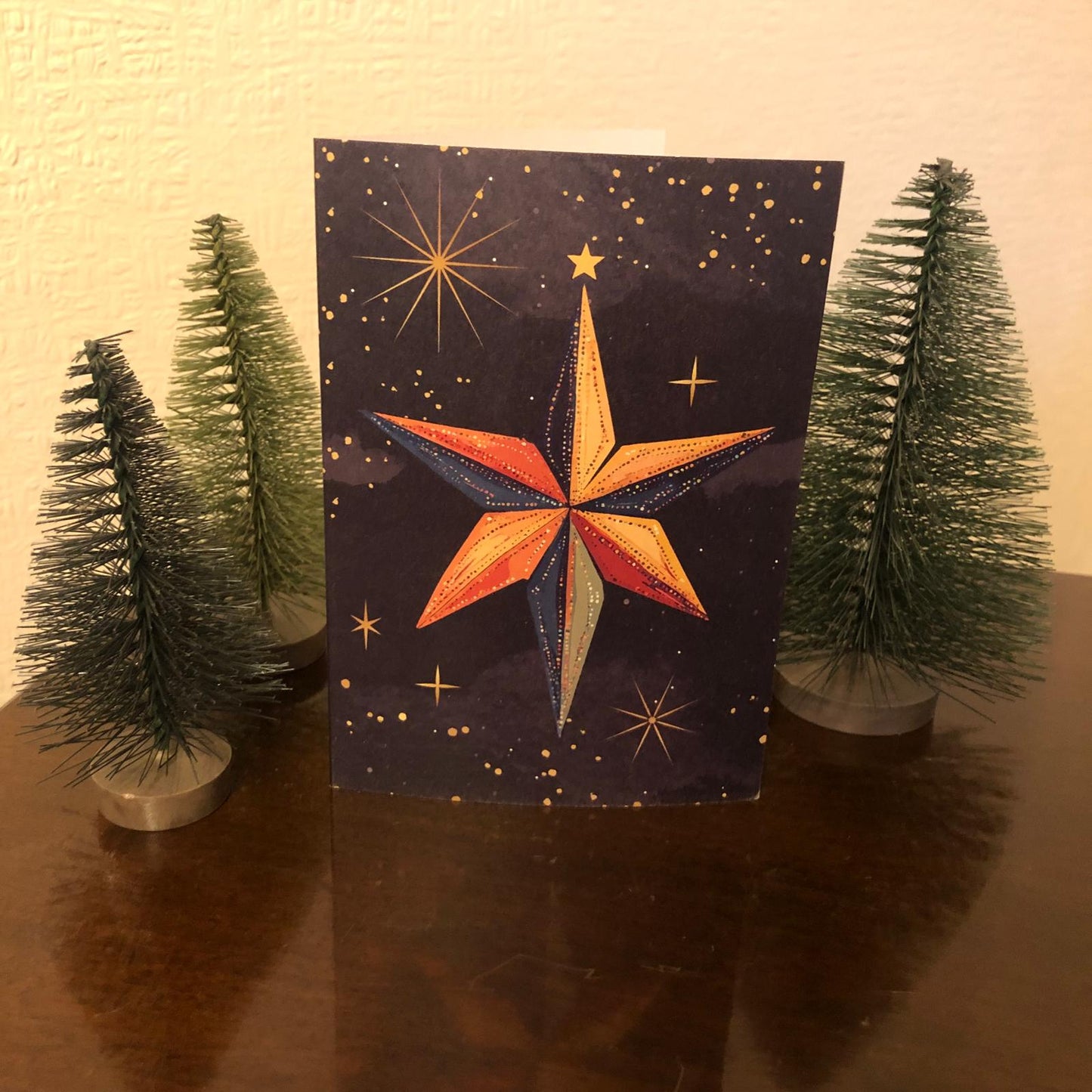 Star of Bethlehem Christmas Card